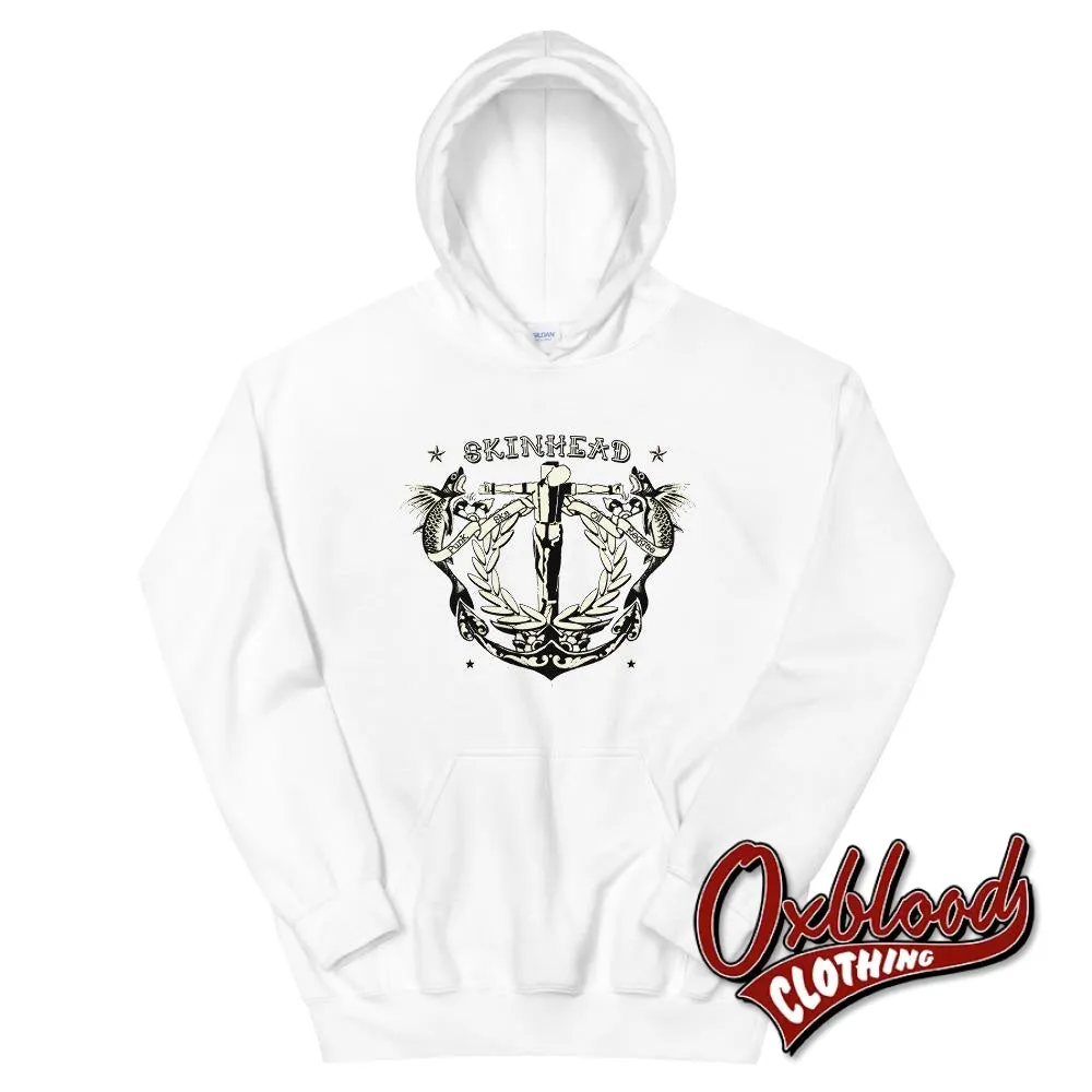 Tattoo Crucified Skinhead Hoodie - Punk, Ska, Oi!, Reggae