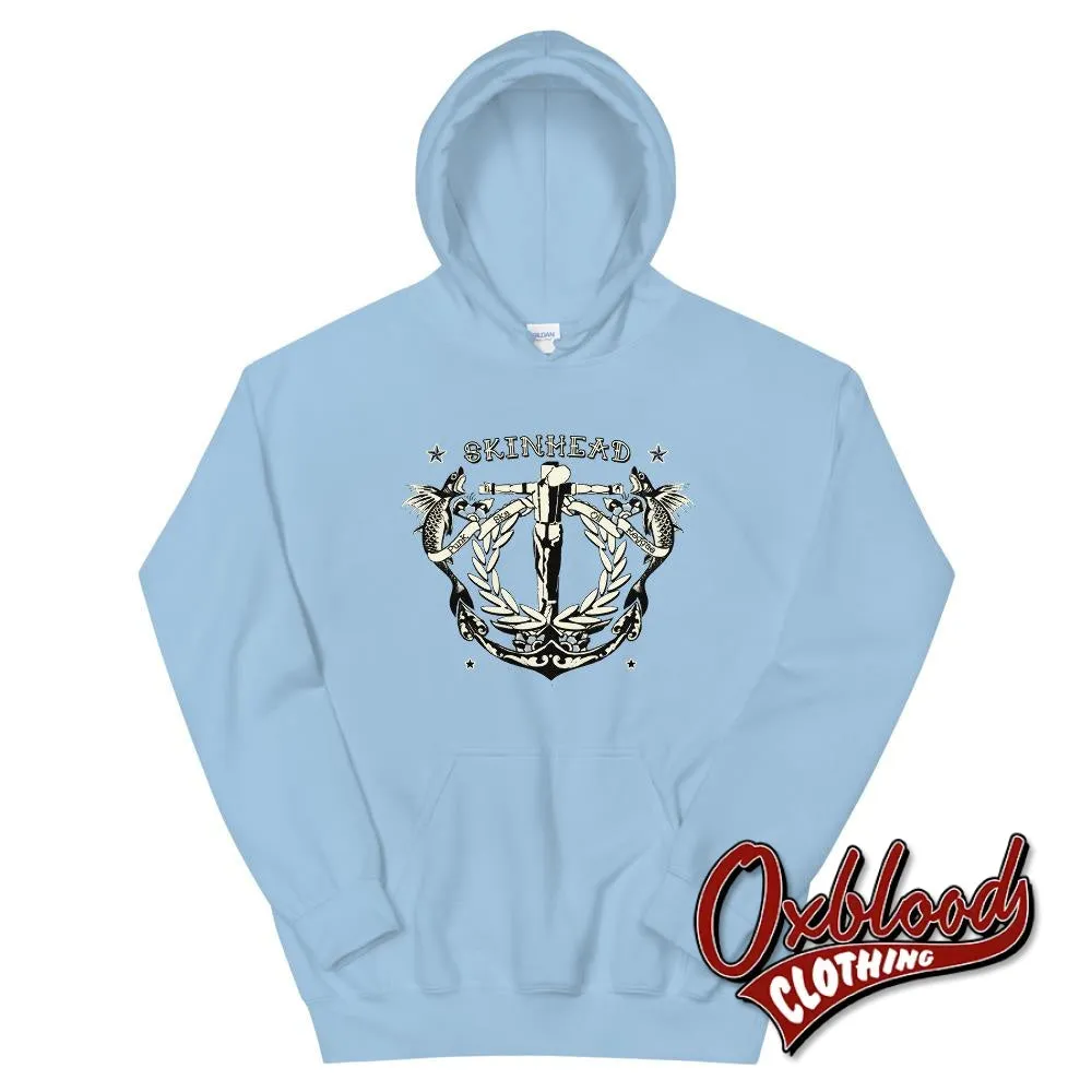Tattoo Crucified Skinhead Hoodie - Punk, Ska, Oi!, Reggae