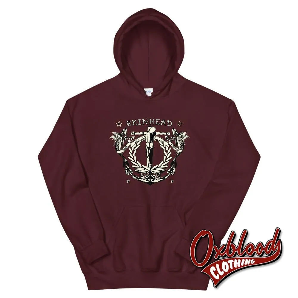 Tattoo Crucified Skinhead Hoodie - Punk, Ska, Oi!, Reggae
