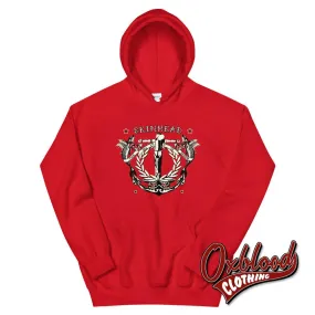 Tattoo Crucified Skinhead Hoodie - Punk, Ska, Oi!, Reggae