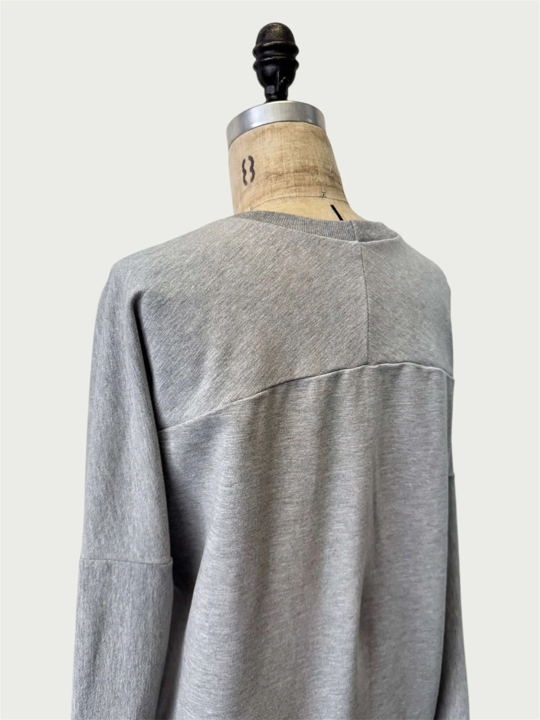 Terry Tunic in Grey, medium / OG Price: $188.00