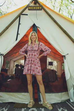 The Bonnie Dress - Plaid Daisy