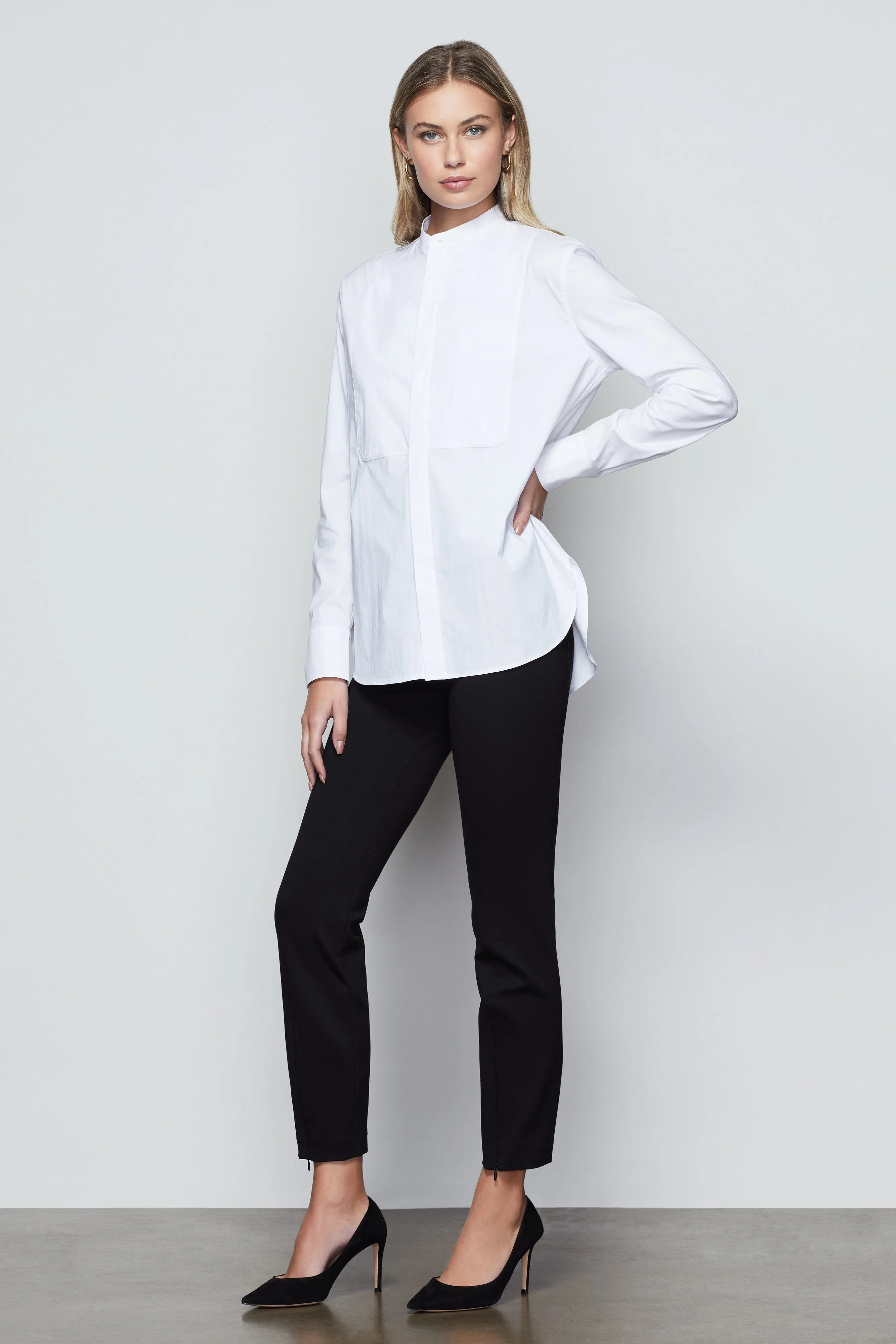 THE COCKTAIL TUX SHIRT | WHITE001