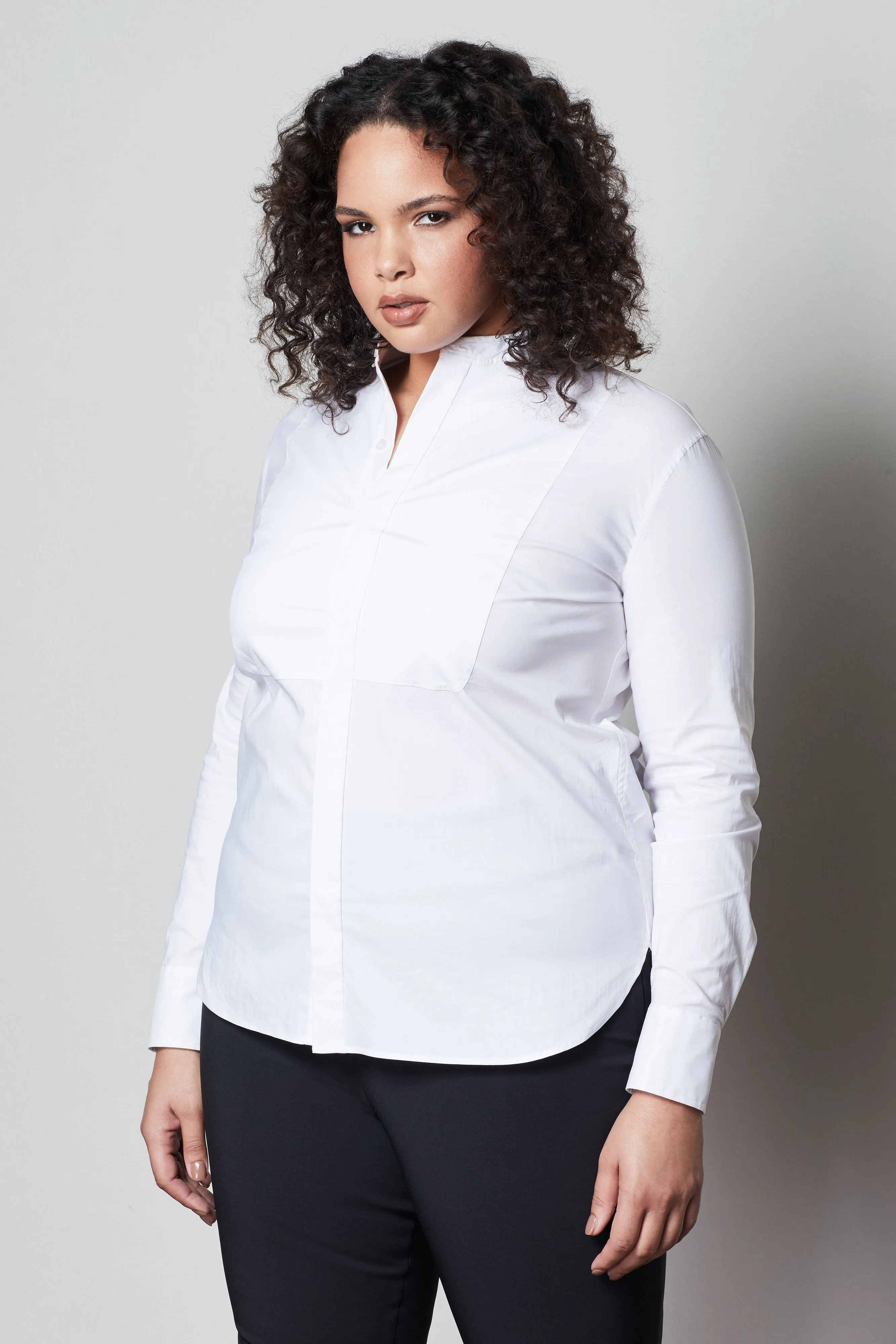 THE COCKTAIL TUX SHIRT | WHITE001