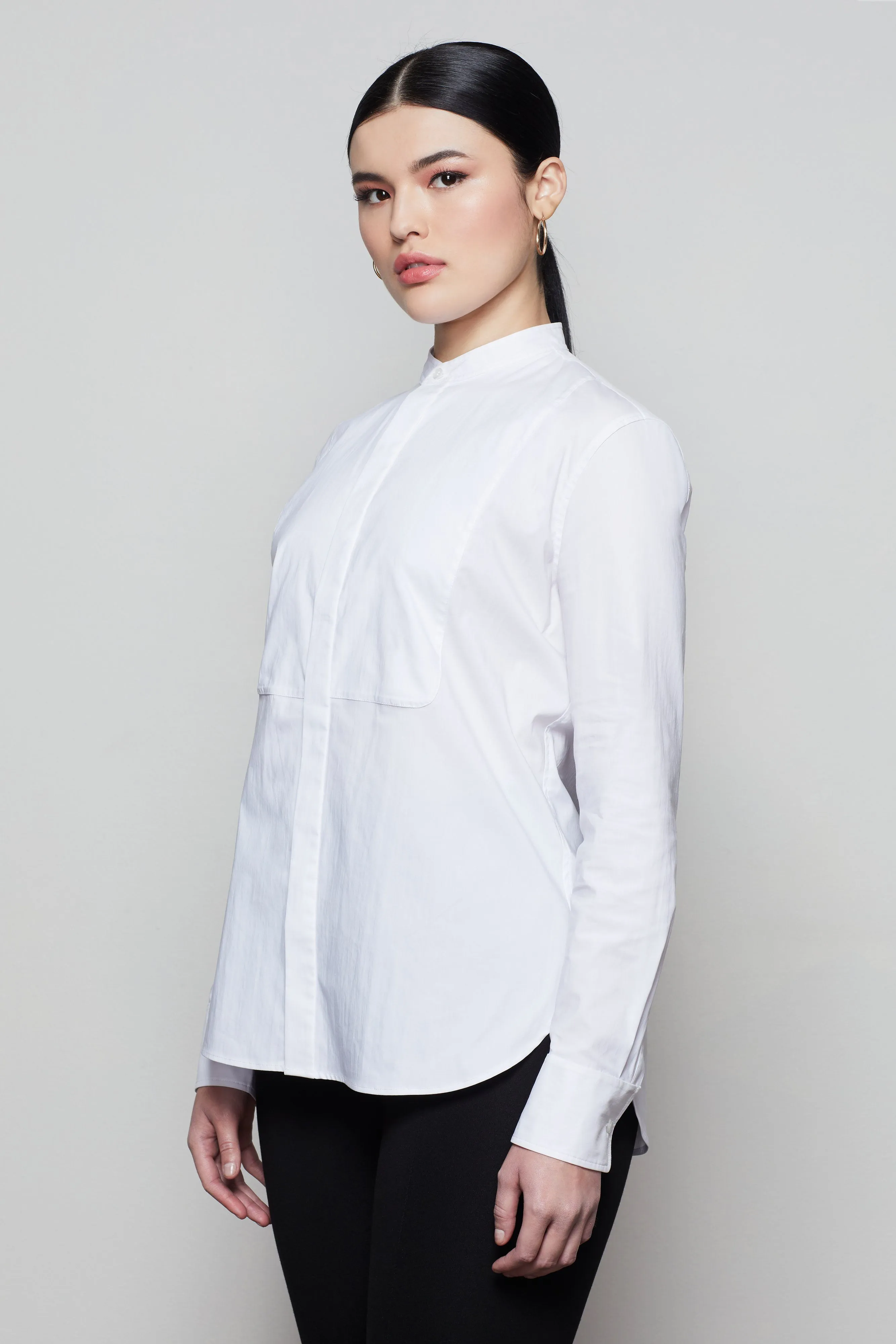THE COCKTAIL TUX SHIRT | WHITE001