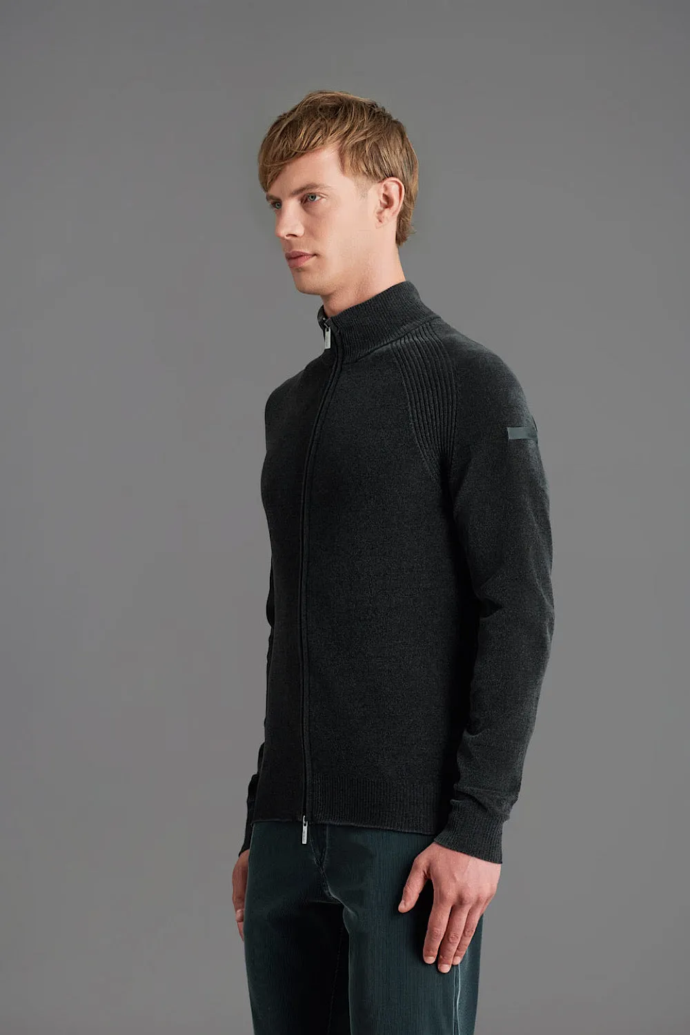 VELVET FULL ZIP KNI