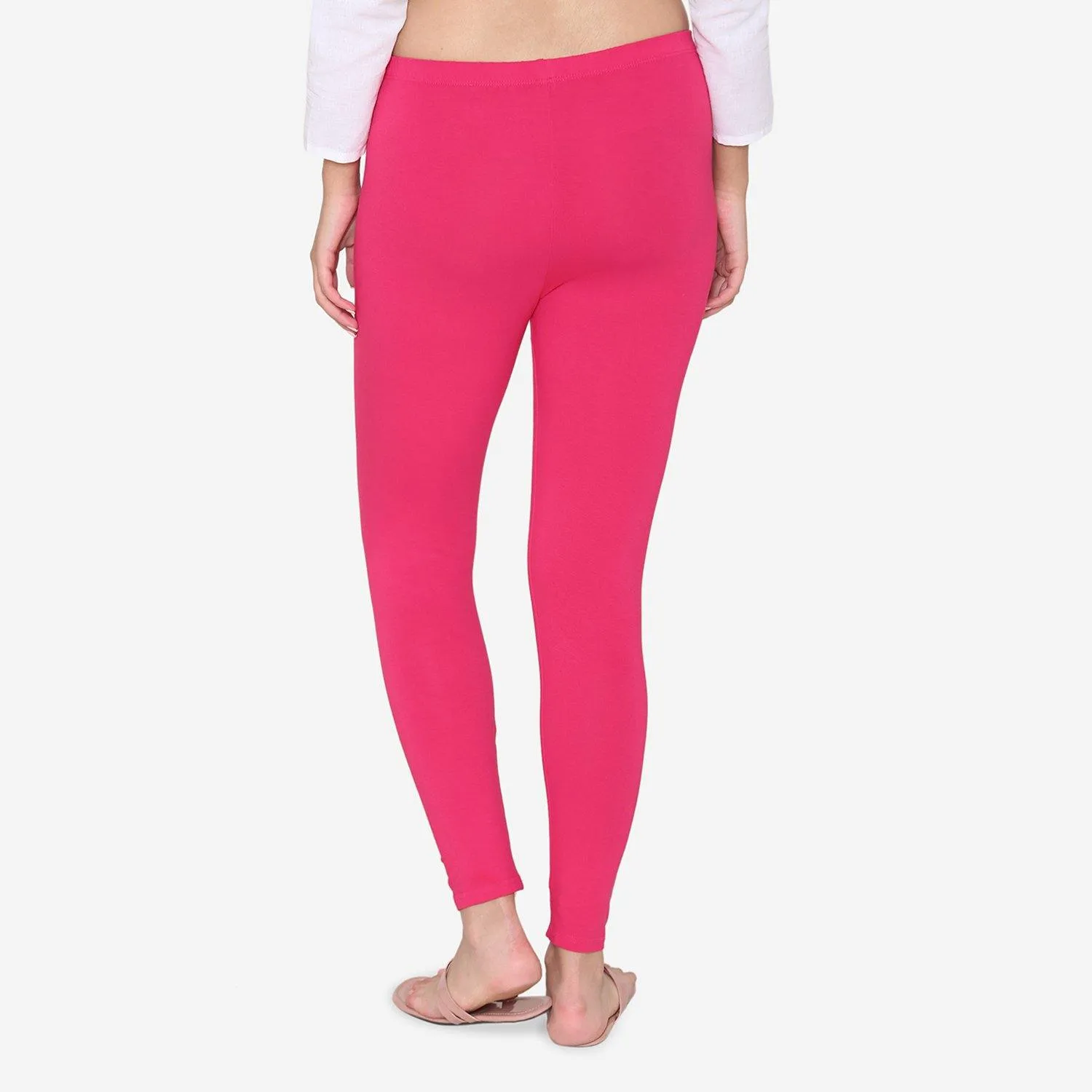 Women's Cotton Ankle leggings (Free Size) - Queen