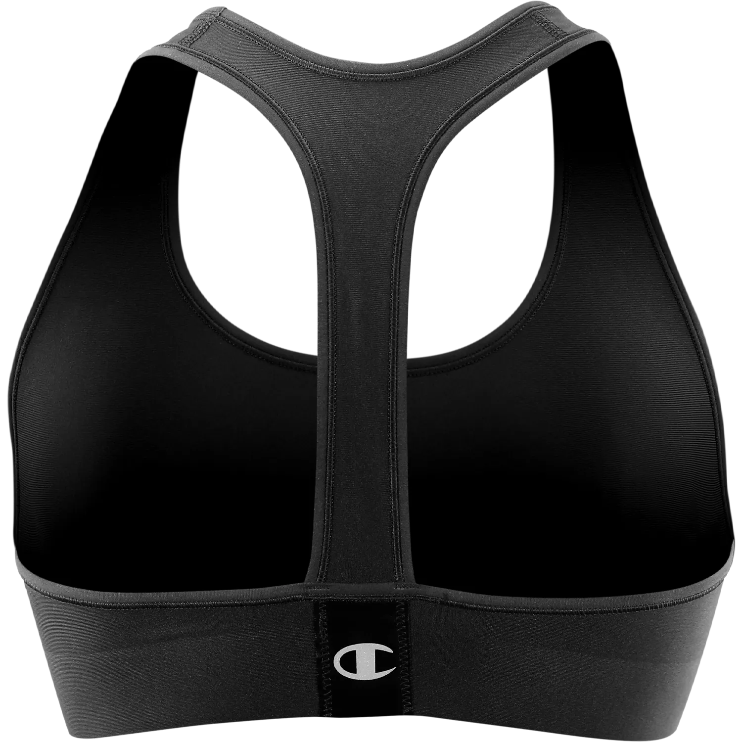 Women's Crown, Black Sports Bra