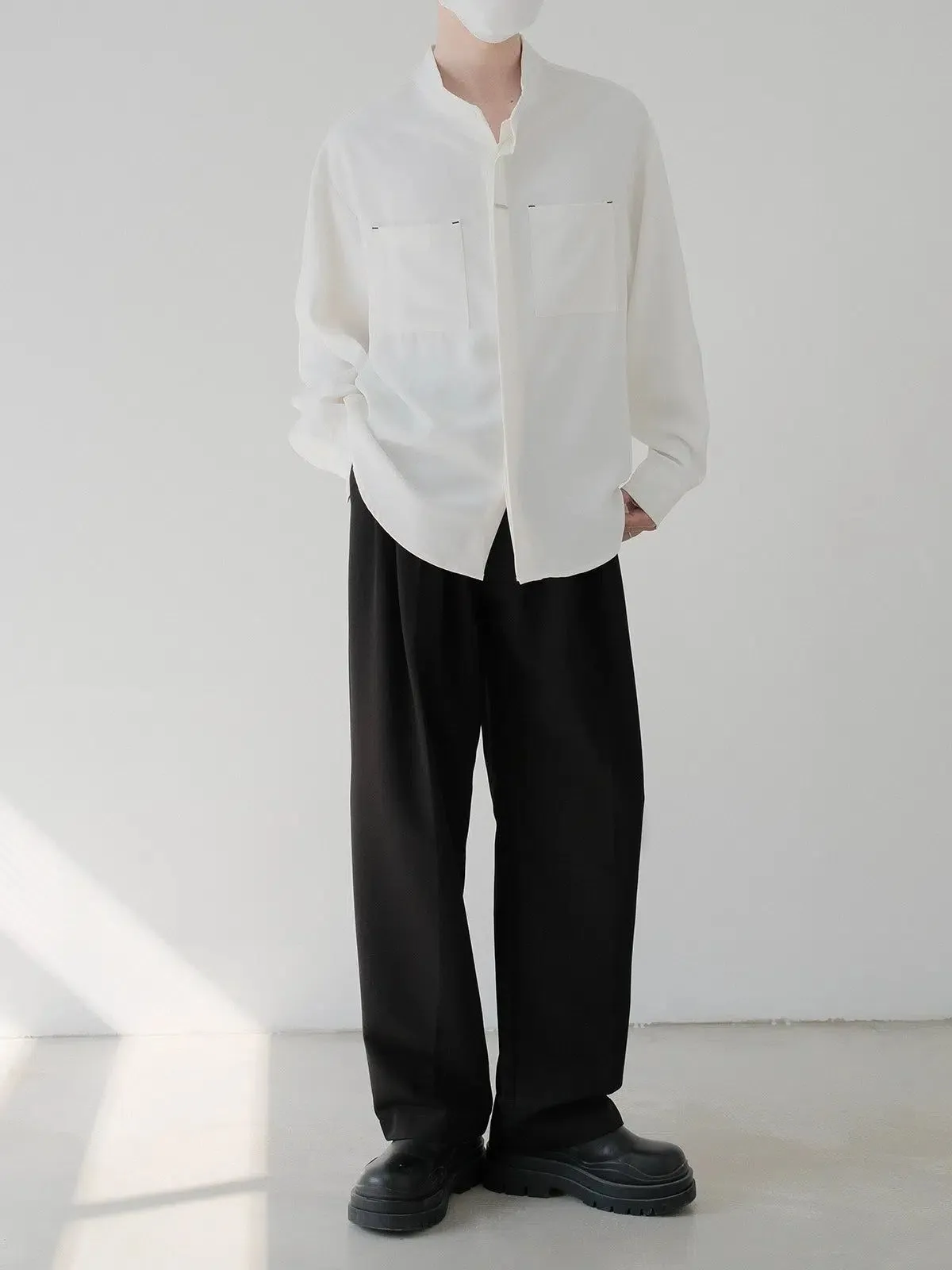 Zhou Minimalist Pocket Shirt