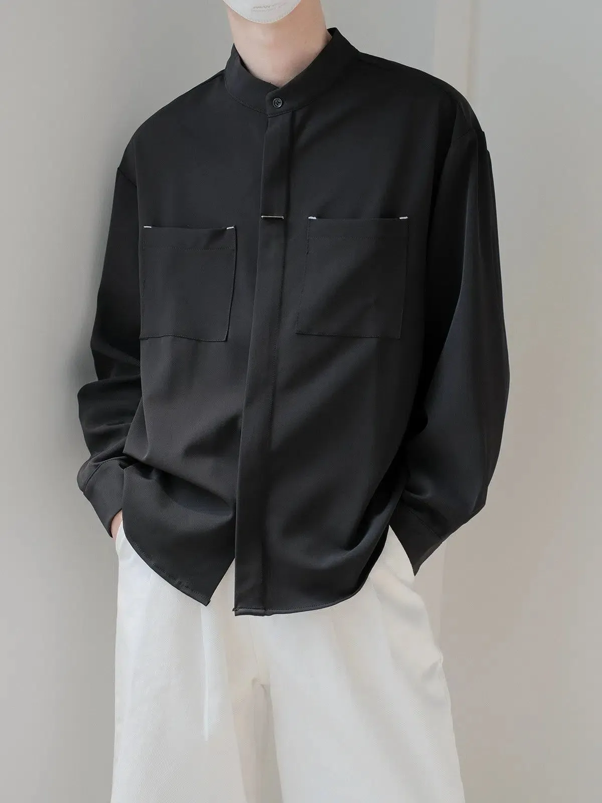 Zhou Minimalist Pocket Shirt