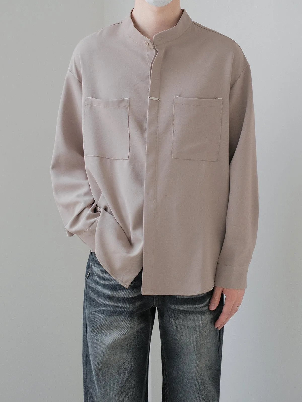 Zhou Minimalist Pocket Shirt